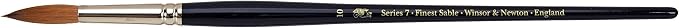 Winsor & Newton Series 7 Kolinsky Sable Brush, Round SH #10