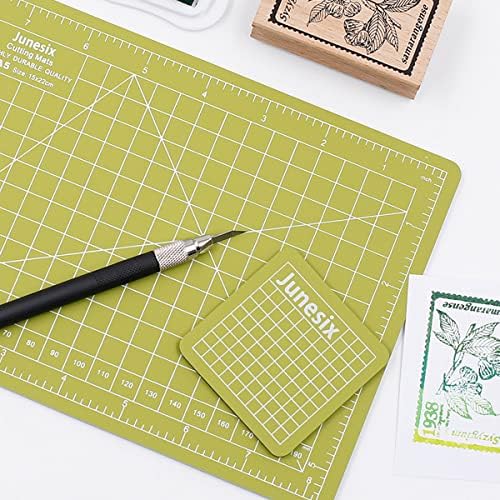 7 PCS Mini Cutting Pad Self Healing Craft Mat Small Sewing Cutting Mat Non-Slip Mini Cut Board for Scrapbooking Quilting Sewing Accessories colorful