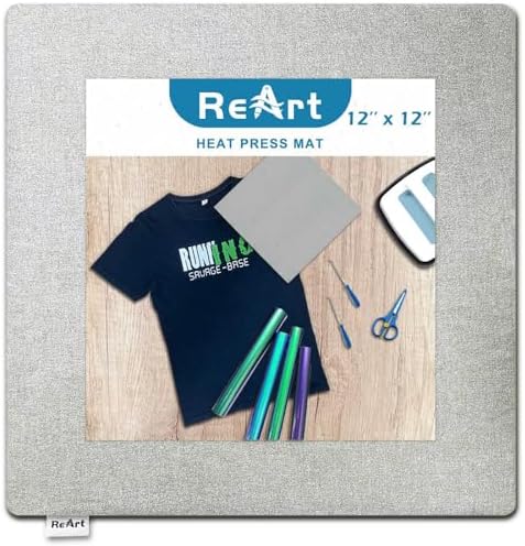 Heat Press Mat Easypress for Cricut Easypress 2/Cricut Easypress 12" x 12" Cricket Craft Vinyl Ironing Insulation Transfer Heating Mats Cutting mats