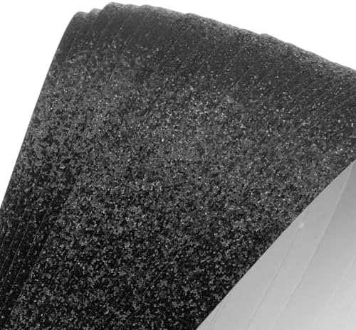 MECCANIXITY 360 Sheets Origami Paper Glitter Stars Papers Black Fold Paper for Beginner Arts Crafts Projects,0.4 x 9.5 Inch