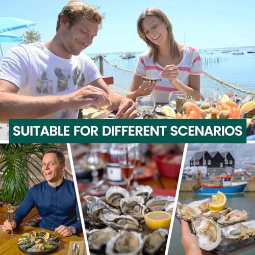 BIUWING Oyster Shucker Machine, Oyster Clam Opener Tool Set, Oyster Opener Machine (Upgraded)