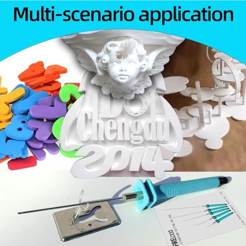Electric Hot Wire Cutter 5CM length Hot melt Pen, Hot Electric Cutter Kit, Styrofoam Hot Hot Wire Cutting Pen for Amateur DIY Heat Cutting Engraving Art Making handmade