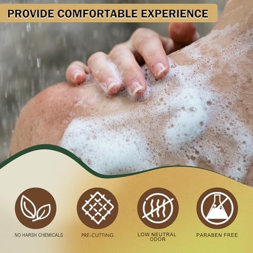 15 Ounces Glycerin Soap Base - Scented Melt and Pour Soap Base for DIY Crafting, Easy to Cut, Vegan and Natural, Moisturizing and Gentle on Skin, Perfect for Soap Making Supplies (Shea Butter)
