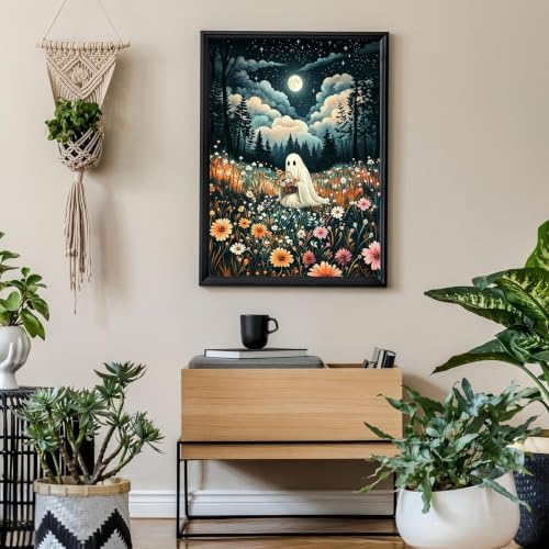 Tabszca Halloween Ghost Paint by Numbers Kit for Adults 16 X 20 Inch
