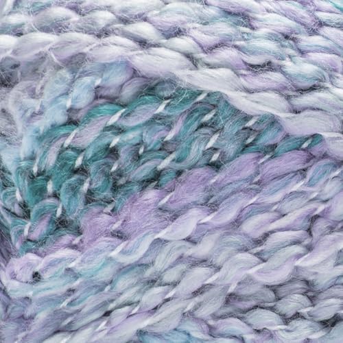 Loops & Threads Textured Twist Yarn - Yarn for Knitting, Crochet, Weaving, and Arts & Crafts - Ocean Breeze, Acrylic Blend, 6 oz