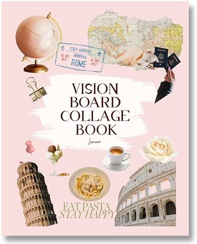 Lamare Vision Board Collage Book - 1000+ Images & Vision Board Supplies