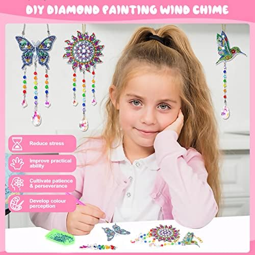 Crafts for Kids Ages 8-12, Birthday Gifts Presents Girls Diamond Art Kits