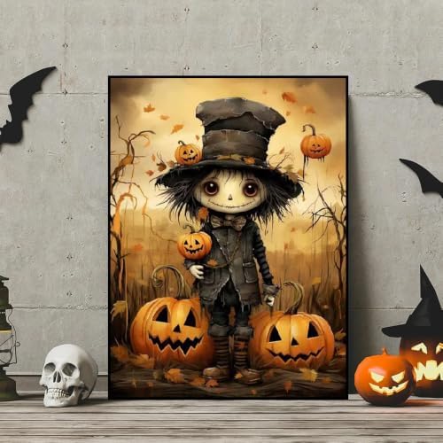 VIGEGU 6 Pack Gothic Paint by Numbers Kit for Adults Beginner