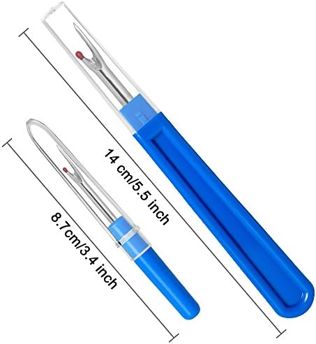 8Pcs Sewing Seam Rippers, 4 Big and 4 Small Stitch Remover Tools
