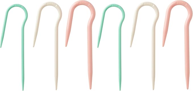 Clover U-Cable Stitch Holders 6.5" Height x 2.1" Length x 0.5" Width (Pack of 2)