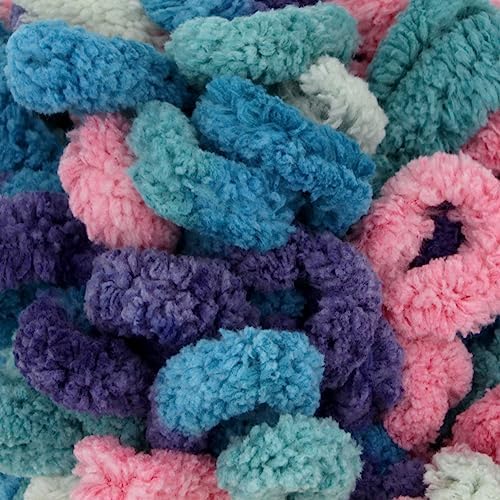 JubileeYarn Fun Finger Loops Yarn - 100g/Skein Jumbo Polyester - Iynx - 3 Skeins