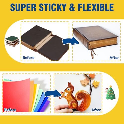 AstraVox PVA Glue Book Binding, White Acid-Free PH Neutral PVA Adhesive