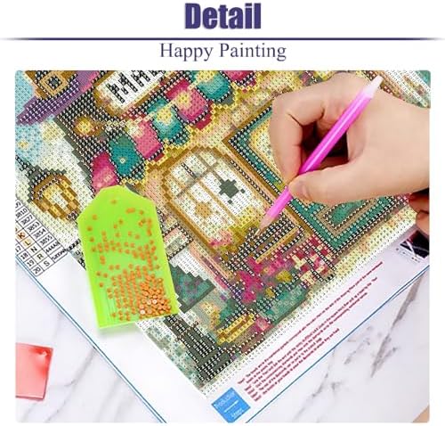 Magic Shop Diamond Art Kits for Adults,Diamond Painting Kits for Beginner