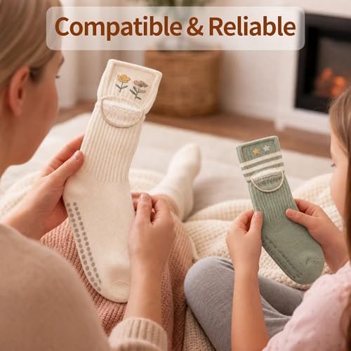 4 Sock Hoop Embroidery Machine Hooping Hoop Aid / Hoops Fit for Embroidery Machine 2*Adults and 2*Kids