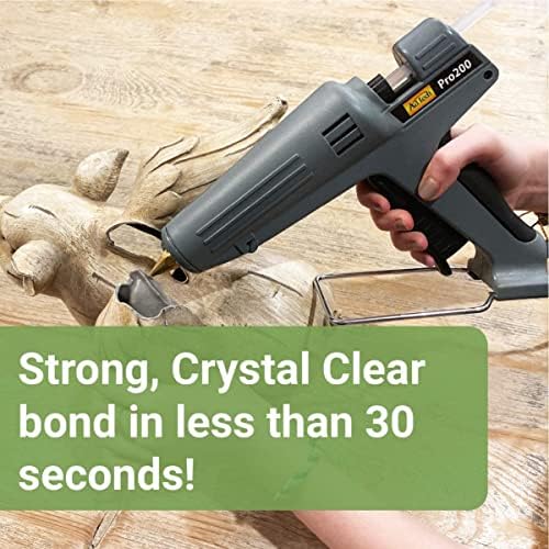 AdTech Crystal Clear Hot Glue Sticks, 10 Inch Full Size | Multi-Temperature, Quick Bonding for Crafting, Scrapbooking & DIY Projects | Fits All Full-Size Glue Guns | Made in the USA