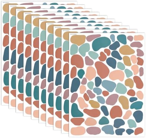 720 Pcs Boho Terrazzo Stickers