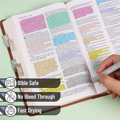 Mr. Pen- No Bleed Gel Highlighters, Friendly Colors, 8 Pack