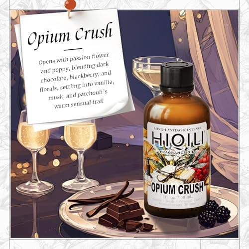 HIQILI Opium Crush Fragrance Oil for Diffuser & Aromatherapy