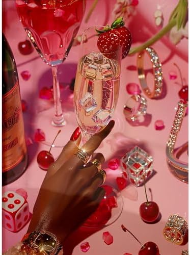 Pink girl Cocktail Dice Diamond Art Kits for Adults Diamond Painting Kits