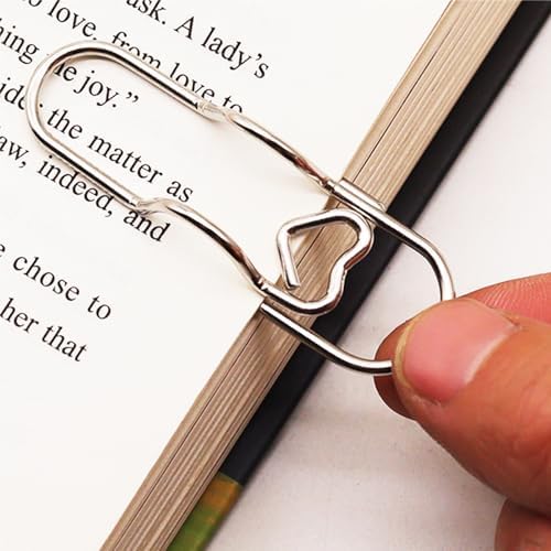 12 Pcs Cute Pen Holder Clips for Notebook, Paperclip Pen Holder
