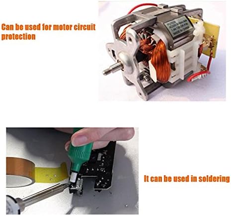 EQUTY BAYMERS 2 Rolls 20mm X 33m 108ft Heat Tape,Adhesive Heat Resistant/Transfer Tape, Heat Vinyl Thermal Sublimation Press Tape,No Residue,Electronics,Soldering,Protecting Circuit Board