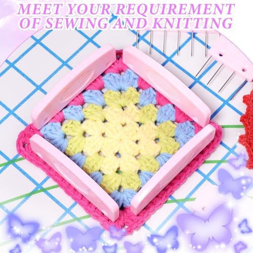 120 Pcs Knit Blocking Combs and Pins Set for Blocking Knitting Crochet