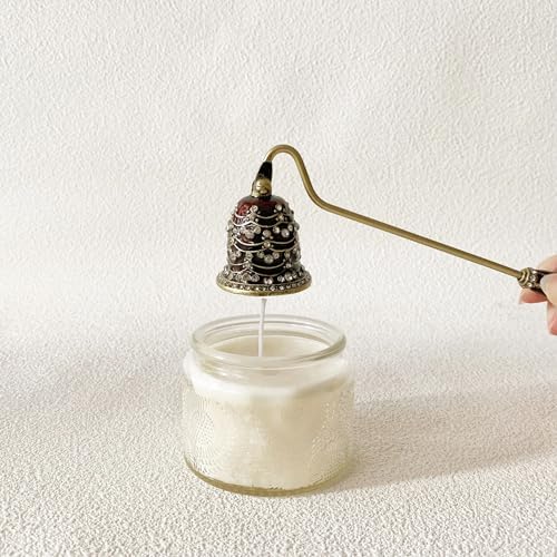 Candle Snuffer, Unique Candle Extinguisher Snuffer, Decorative Candle Extinguisher Metal Candle Tool