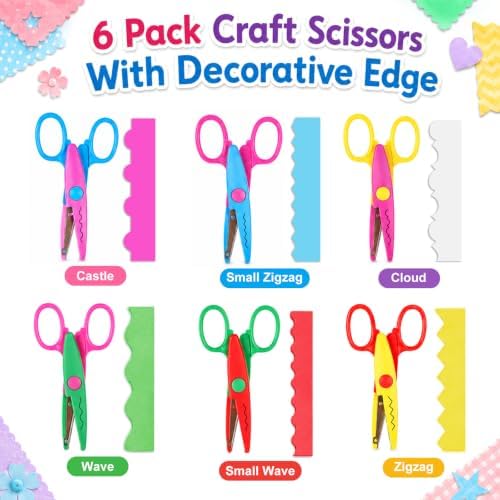gisgfim Scrapbooking Supplies Kit 21 Pcs Paper Craft Projects Tools Set