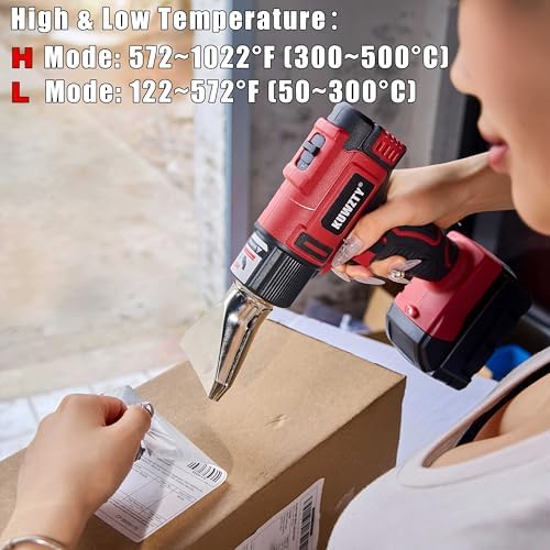 Cordless Heat Gun with Display for Milwaukee M18 Battery(No Battery)