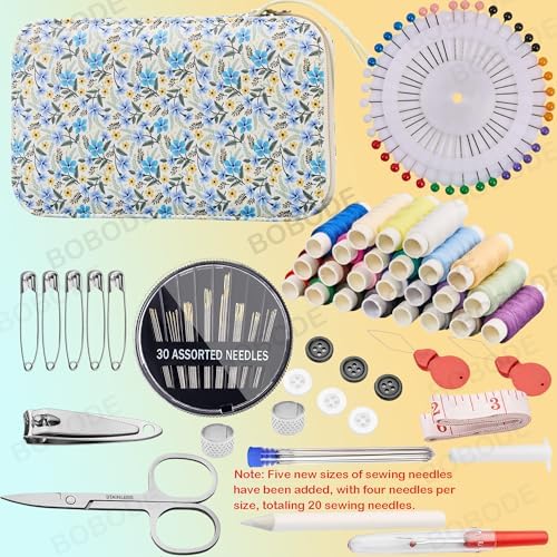 Bobode Cute Travel Sewing Kit for Adults & Beginners