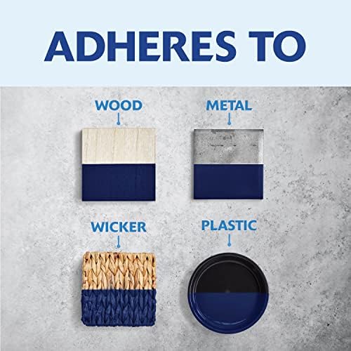 Rust-Oleum Brush On Paint Painter's Touch Latex, Gloss Navy Blue