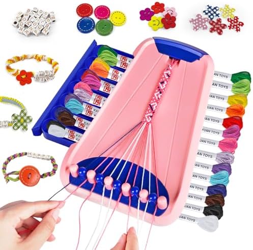 CEUCAL Bracelet Making Kit for Girls 8-12 - Friendship Bracelet Kit