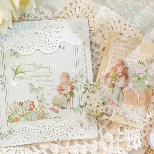Alideco 6 pcs Decorative Adhesive Tapes Cartoon PET Tape Great for Bullet Journal Supplies, Arts, Scrapbook, DIY Crafts, Planners(huahuibiankuang) (xindonghuadian)