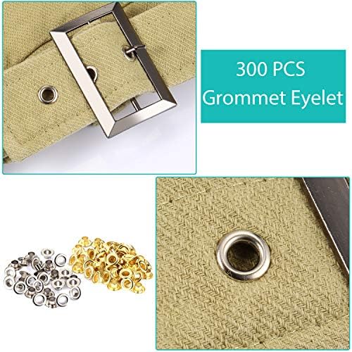 Mudder Grommet Eyelet Plier Tool,Gold,Silver, 1/4 Inch,Classic