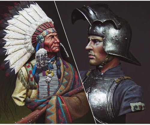Vallejo - Basic Colors USA Acrylic Paint Set | Model Color | Figure Color Series Historical Miniature Kit to Achieve Historical Accuracy with Artist-Grade Pigments | 16 Bottles x 18 ml (0.60 fl.oz.)