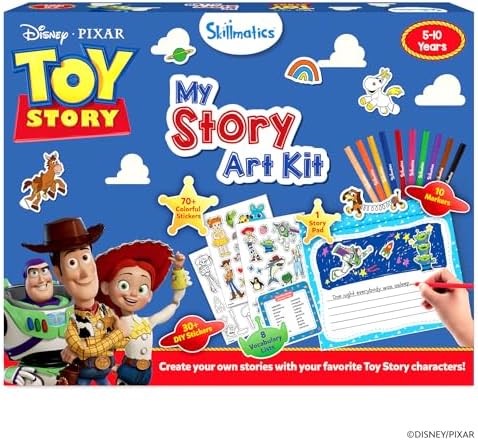Skillmatics Story Art Kit – Disney•Pixar Toy Story, Storytelling Craft Kit