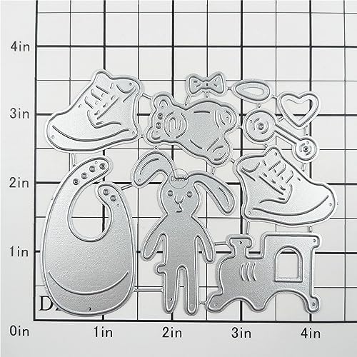 Rabbit Clothes Metal Cutting Dies for Card Making