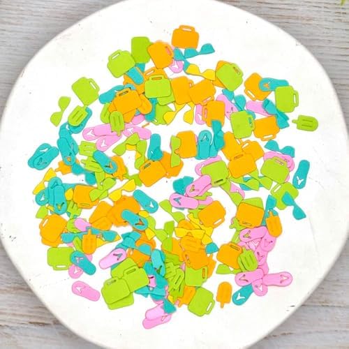 KSCRAFT 2025 June Summer Beach Travel Metal Cutting Dies Stencils for DIY Scrapbooking Decorative Embossing DIY Paper Card (Travel Sequin Maker)