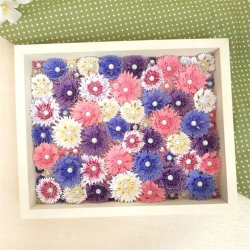 Scrapbooking Die-Cuts for Card Making, Christmas Metal Cutting Dies, Paper Craft Punch Template, Background Embossing Stencils, DIY Album Décor (Cornflower-9.8x7cm)