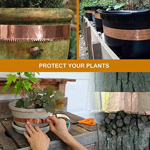 LOVIMAG Copper Tape (3"X 275") HVAC Foil Anti Tarnish Strips