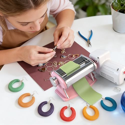 Drive Motor for Electric Polymer Clay Press Machine,Clay Roller Machine Attachment,Polymer Clay Tools Compatible with WECLAYER Pink Model(Not Green) and Some Other Models(Not for All the Models)