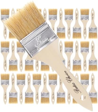 Bates- Chip Paint Brushes, 2 Inch, 36 Pack, Chip Brush, Brushes for Painting