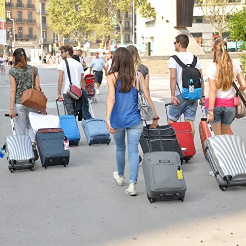 Frienda Sublimation Luggage Tag Blanks White MDF with Strap