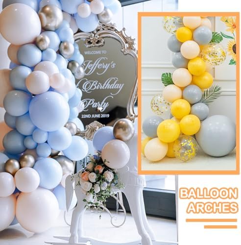 gegemaoyi 1000Pcs Clear Glue Dots Double Sided Adhesive Points for Balloons Craft Decor
