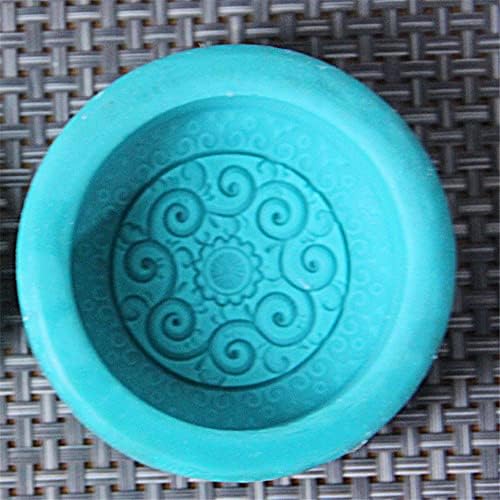 Silicone Soap Molds Kit l Soap Making Supplies l Moldes de Silicona para Resina l Candle Making Silicone Molds (Round 15130-7)