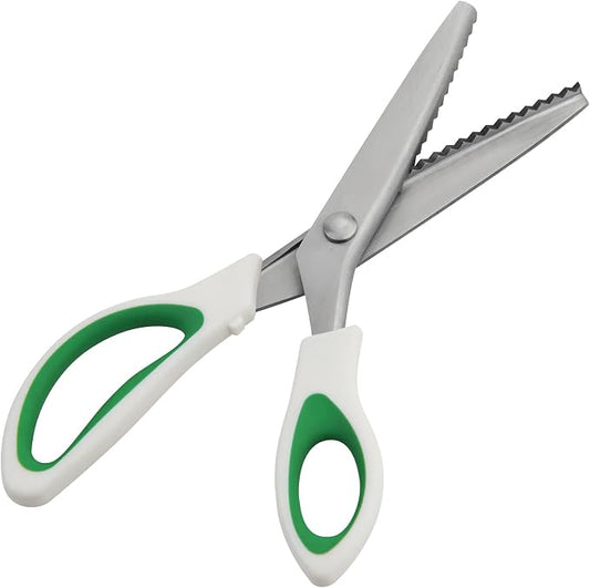 Fri4Free 9" Pinking Shears Zig Zag Fabric Sewing Craft Scissors