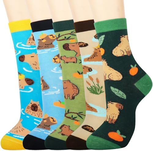 Jeasona Women's Cute Socks Fun Gifts for Wife Mom Daughter Girlfriend