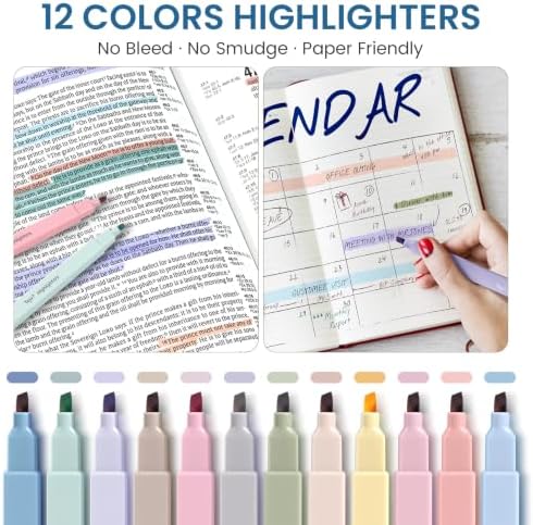 Taja Cute Pencil Case With School Supplies, 39 PCS, Stationery Set, Blue