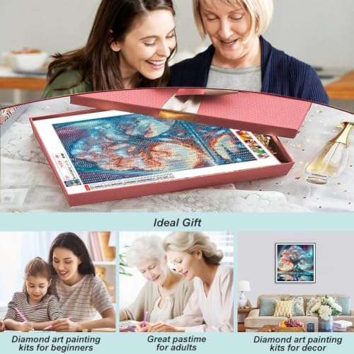 SJUTOUCI Tree of Life Diamond Art Kit for Adults, Tree Diamond Painting