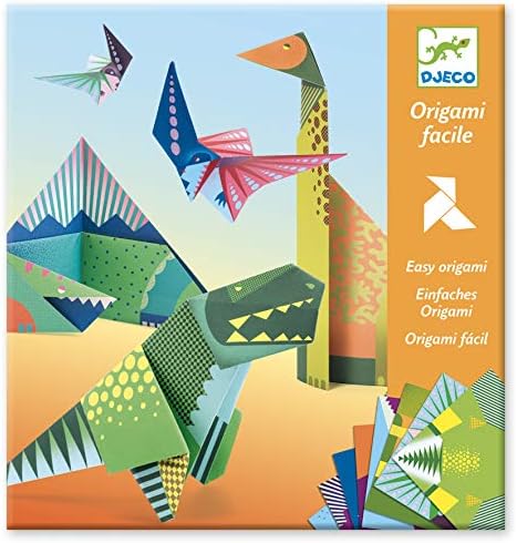 DJECO Dinosaur Origami Paper Craft Kit